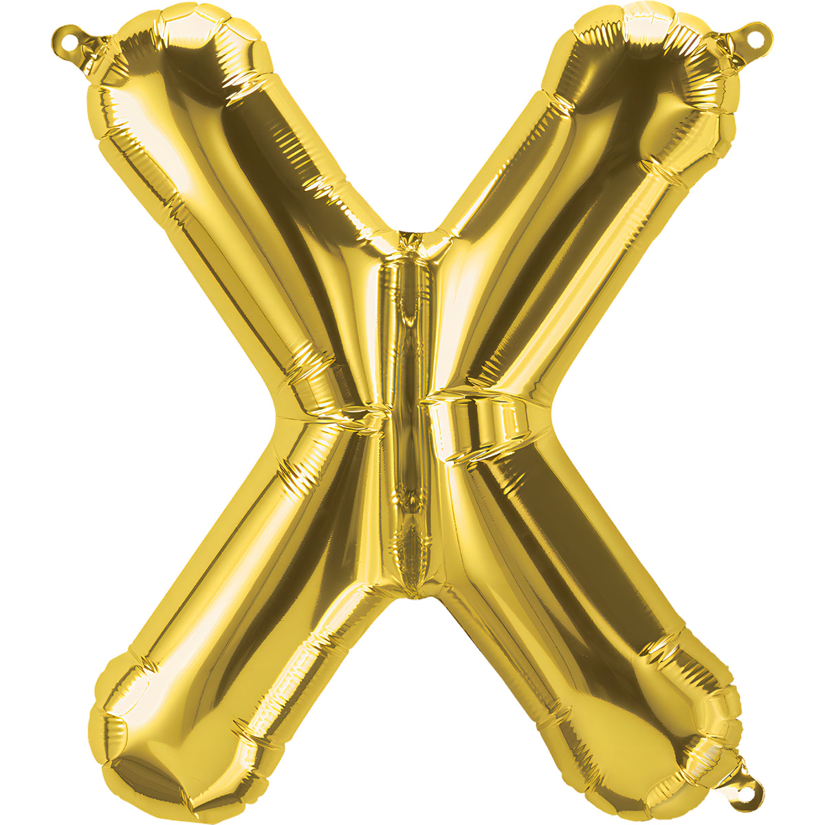 26" Gold Letter - X Balloon