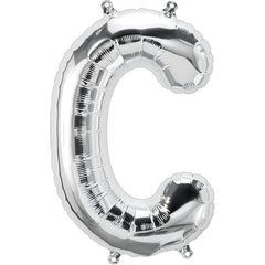 26" Silver Letter - C Balloon