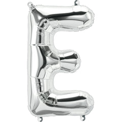 26" Silver Letter - E Balloon