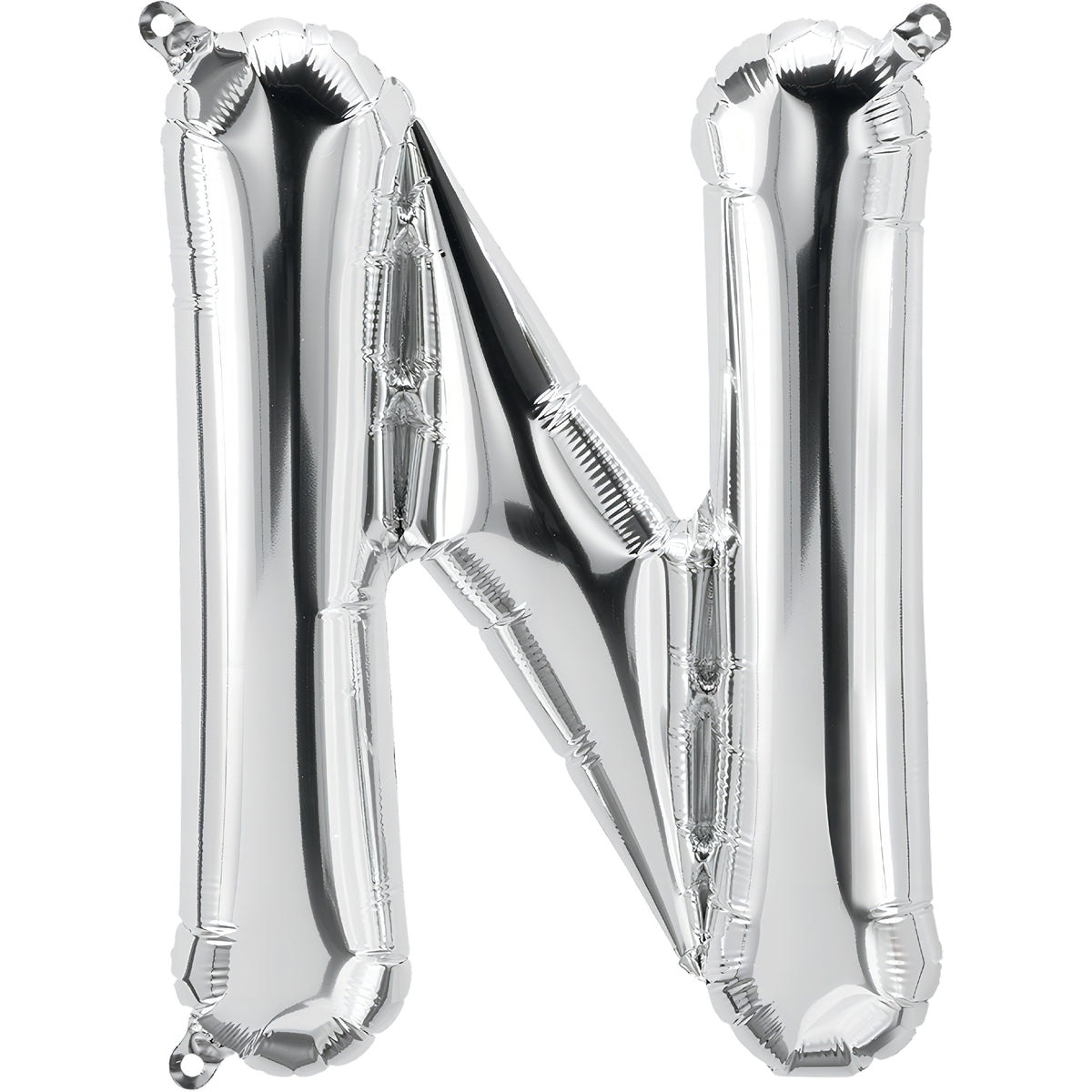 26" Silver Letter - N Balloon