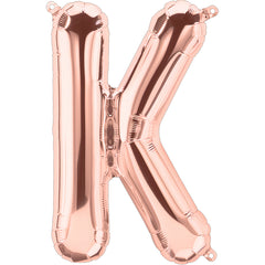 26" Rose Gold Letter - K Balloon