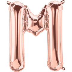 26" Rose Gold Letter - M Balloon