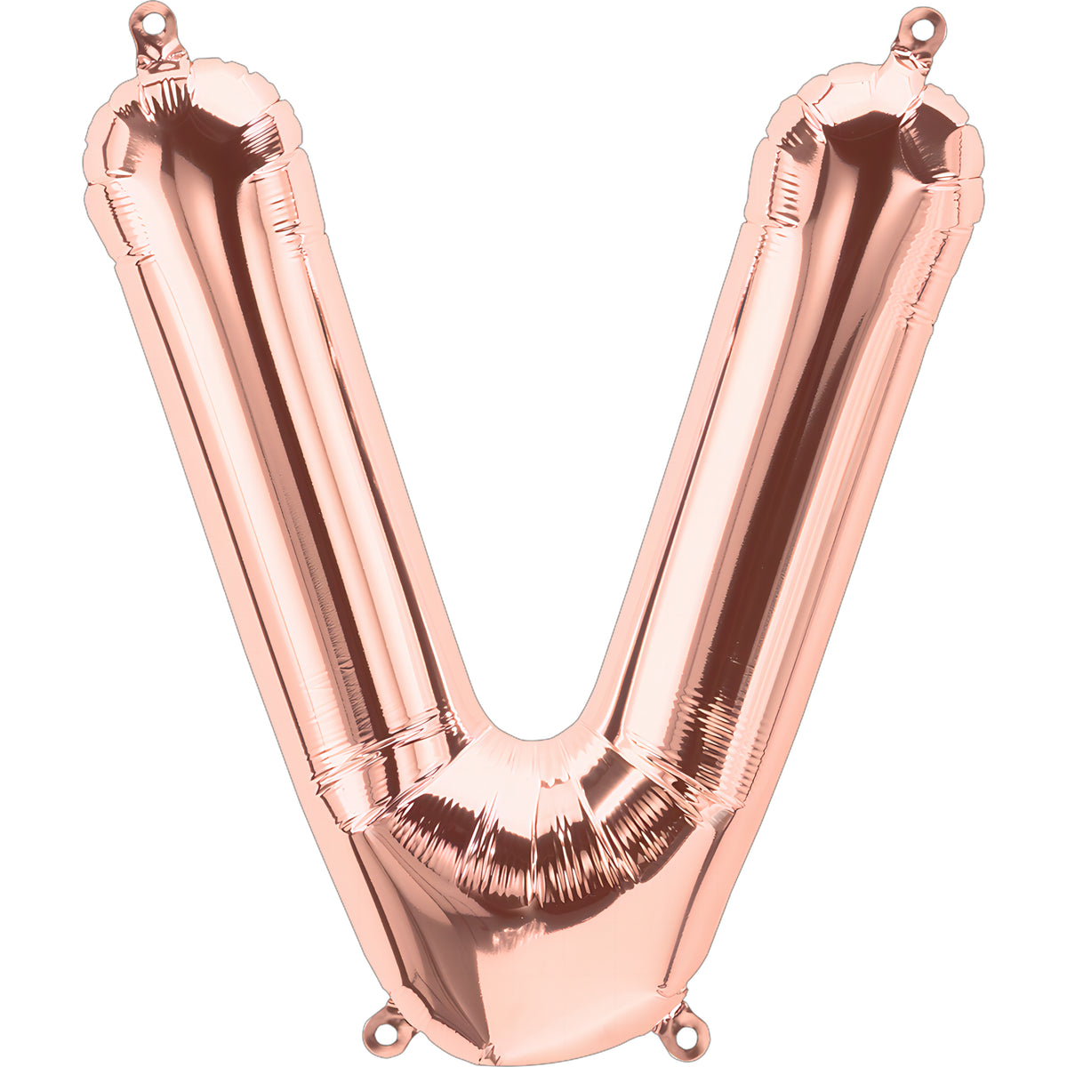 26" Rose Gold Letter - V Balloon