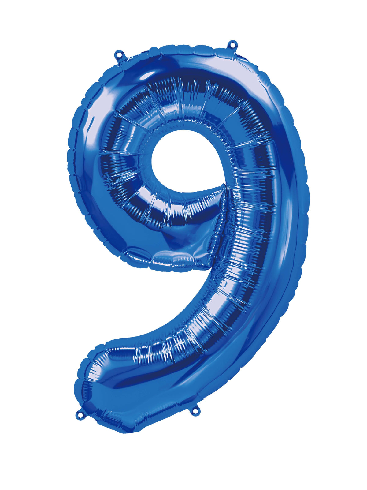 16" Blue Number -9 Balloon