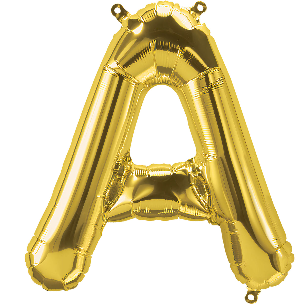 16" Gold Alphabet-A Balloon