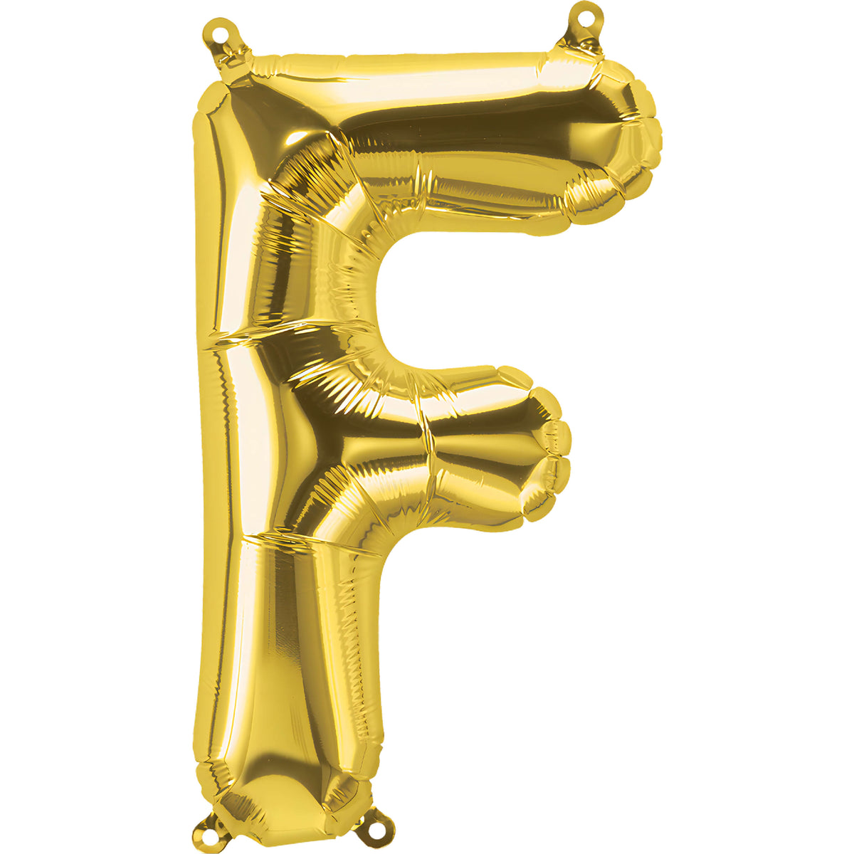 16" Gold Alphabet-F Balloon