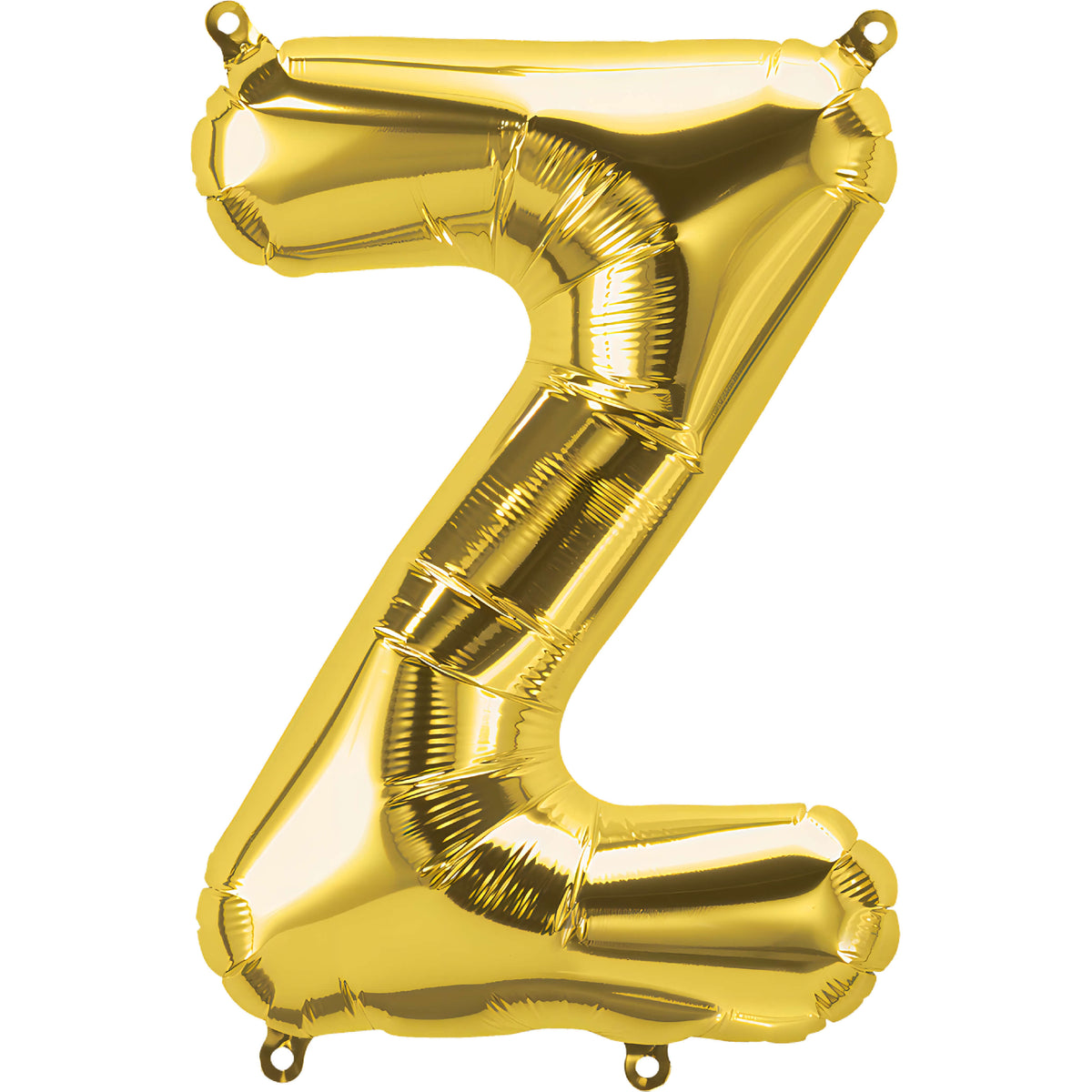 16" Gold Alphabet-Z Balloon