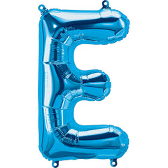 16" Blue Alphabet-E Balloon