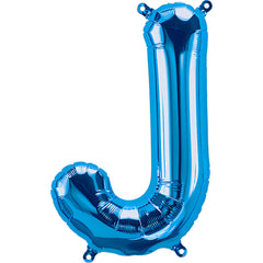 16" Blue Alphabet-J Balloon