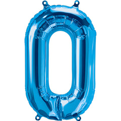 16"' Blue Alphabet-O Balloon