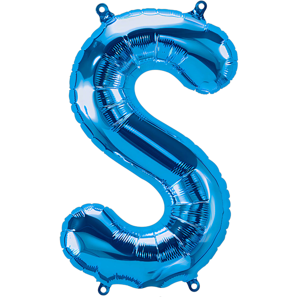 16" Blue Alphabet-S Balloon