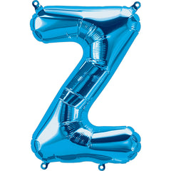 16" Blue Alphabet-Z Balloon