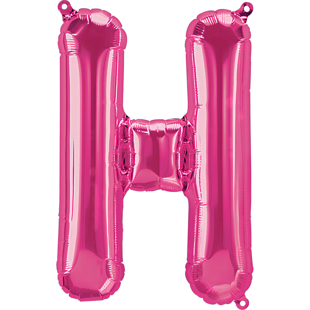 16"' Pink Alphabet-H Balloon