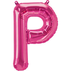 16" Pink Alphabet-P Balloon