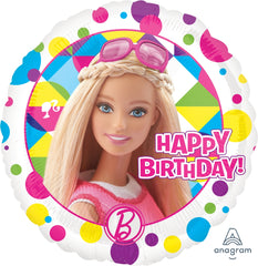 Happy Birthday Barbie Balloon