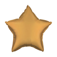 Gold Chrome Star Balloon