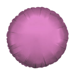 Pink Chrome Round Balloon