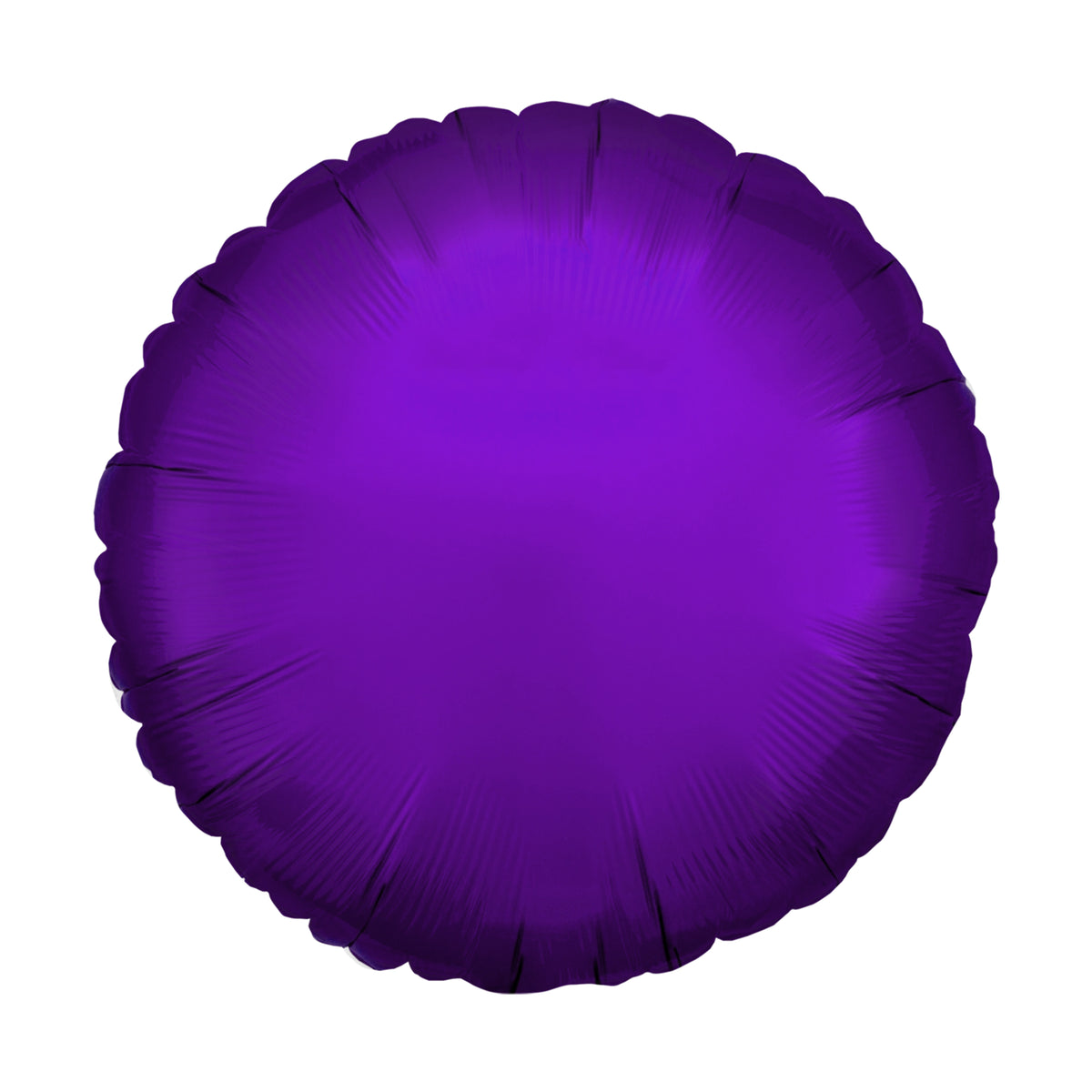 Purple Chrome Round Balloon