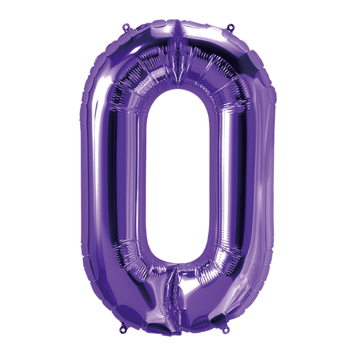 0- Purple 34" Number Balloon