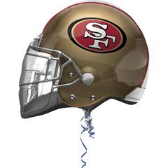San Francisco 49ers Helmet Foil Balloon  -21 inch