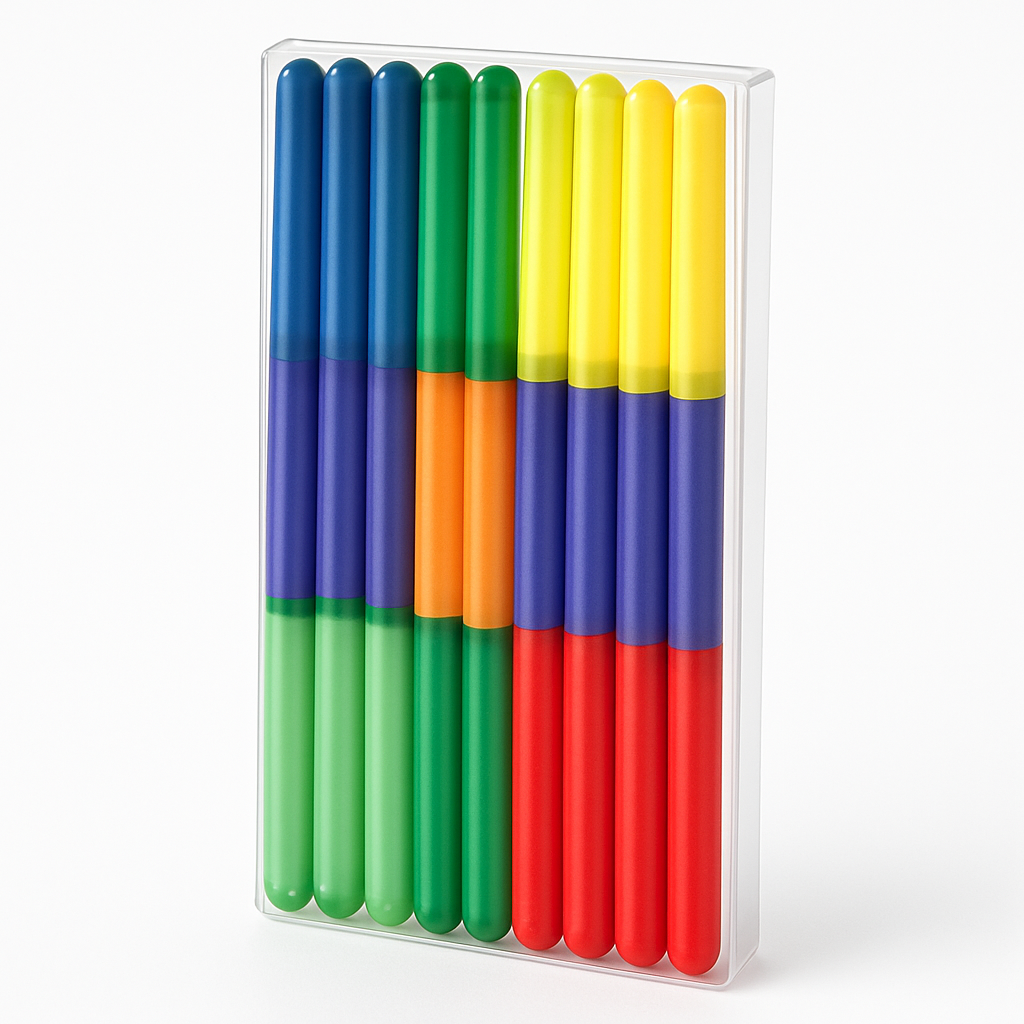 Tricolor Glow Stick Party Pack - 20 Count