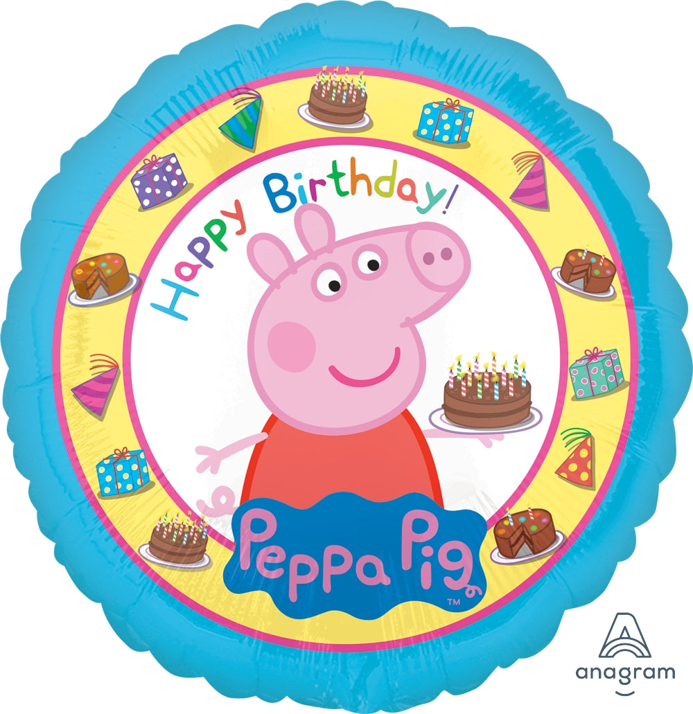 Happy Birthday Peppa Pig Balloon