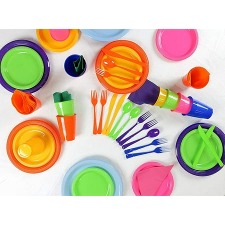 Lime Green Cutlery Combo Pack - 24 Ct.