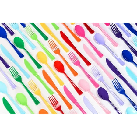 Clear Cutlery Combo Pack - 24 Ct.