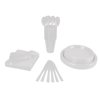Clear Cutlery Combo Pack - 24 Ct.