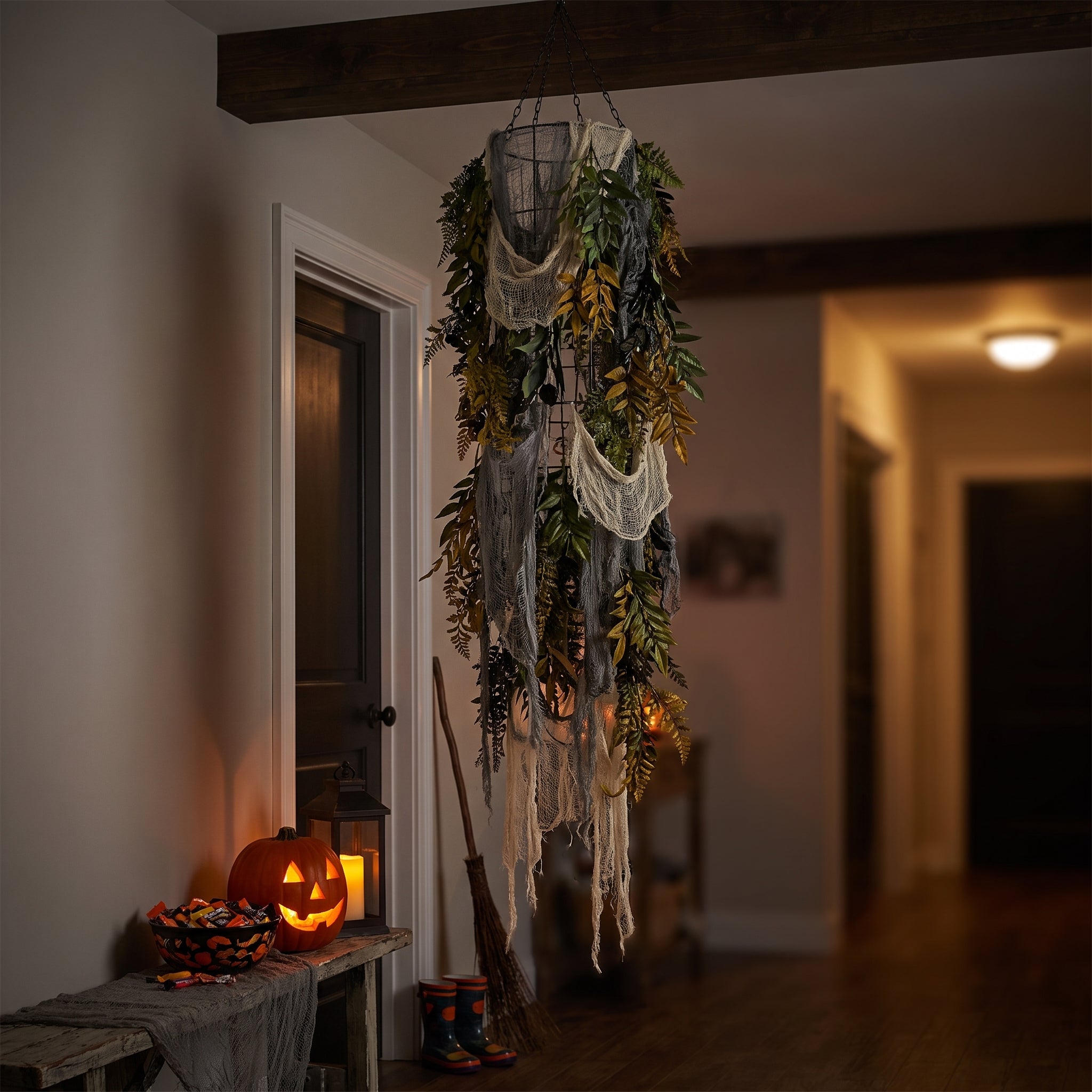 Mutated Forest Hanging Halloween Ceiling Decoration