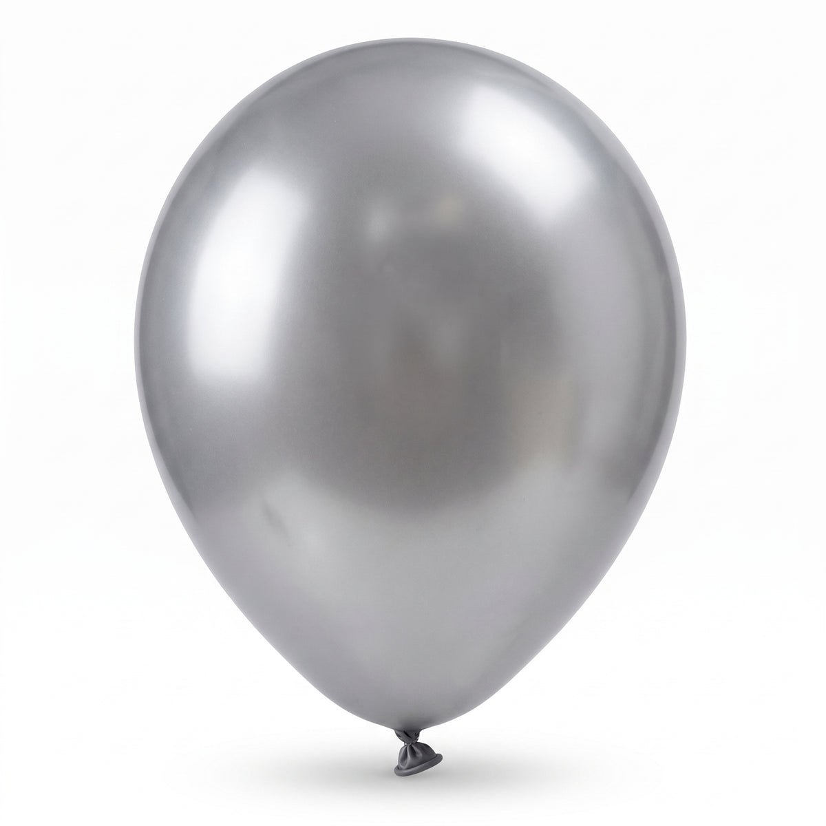 Satin Luxe Platinum Latex Balloons, 11-Inch, 6-Pack