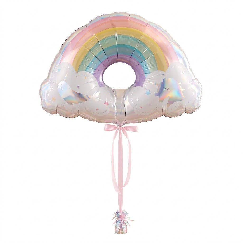 Magical Rainbow Unicorn Foil Balloon
