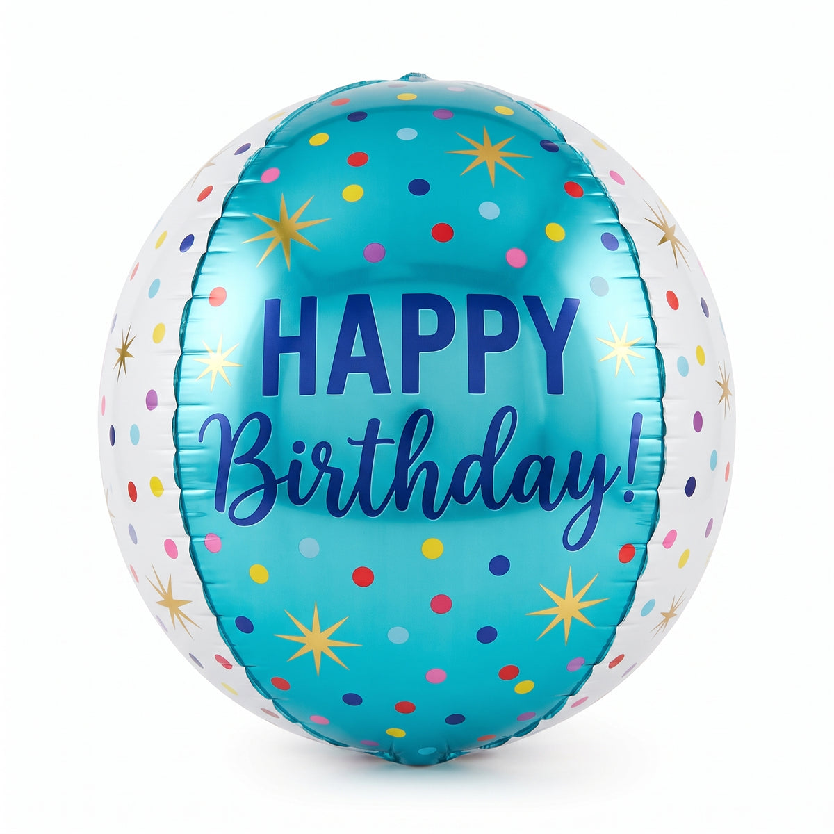Confetti Sprinkles Happy Birthday Orbz Balloon