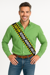 Over-the-Hill "Caution: Senior Moment Ahead" Sash