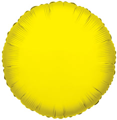 Yellow Round Balloon