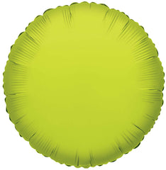 Lime Green Round Balloon