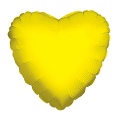 Yellow Heart Balloon