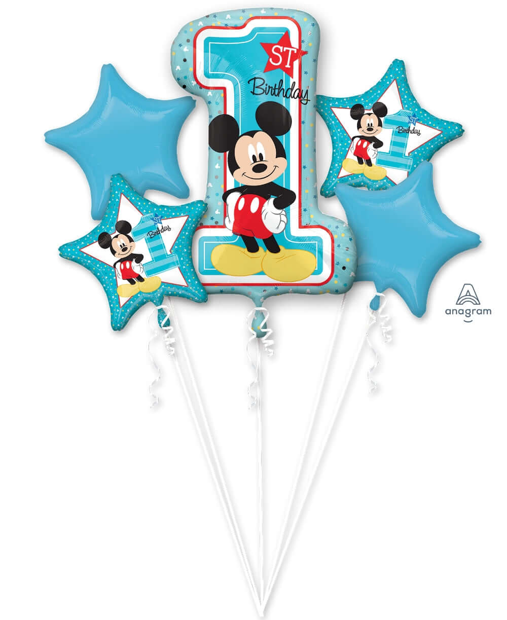 Bouquet : Mickey 1St Balloon