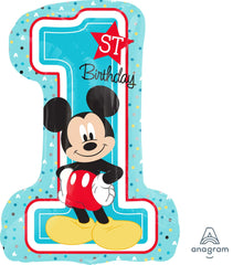 Mickey First Birthday Boy Balloon