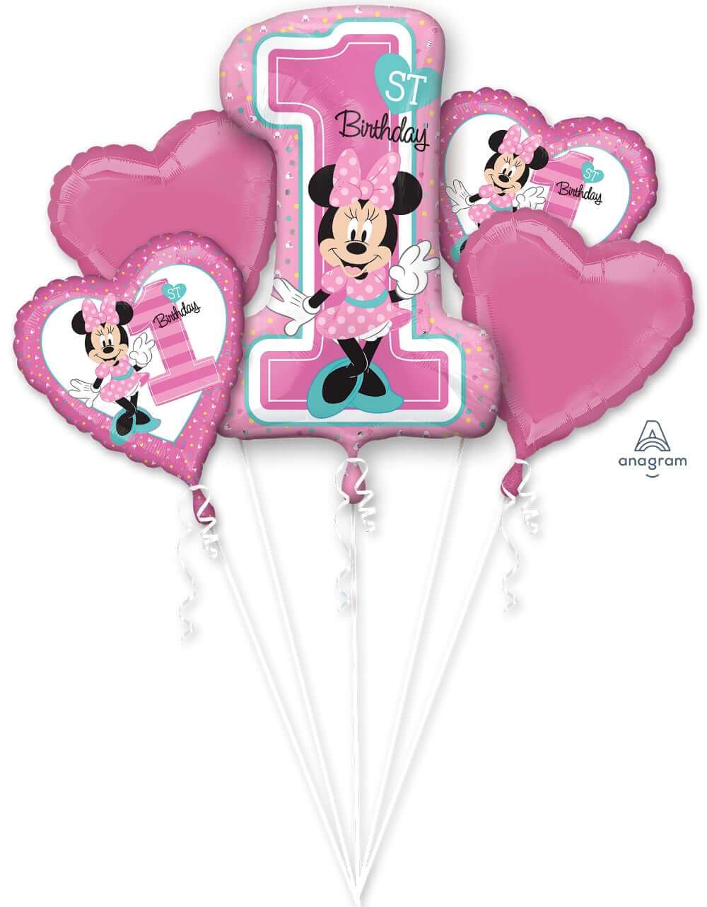 Bouquet : Minnie 1St Balloon