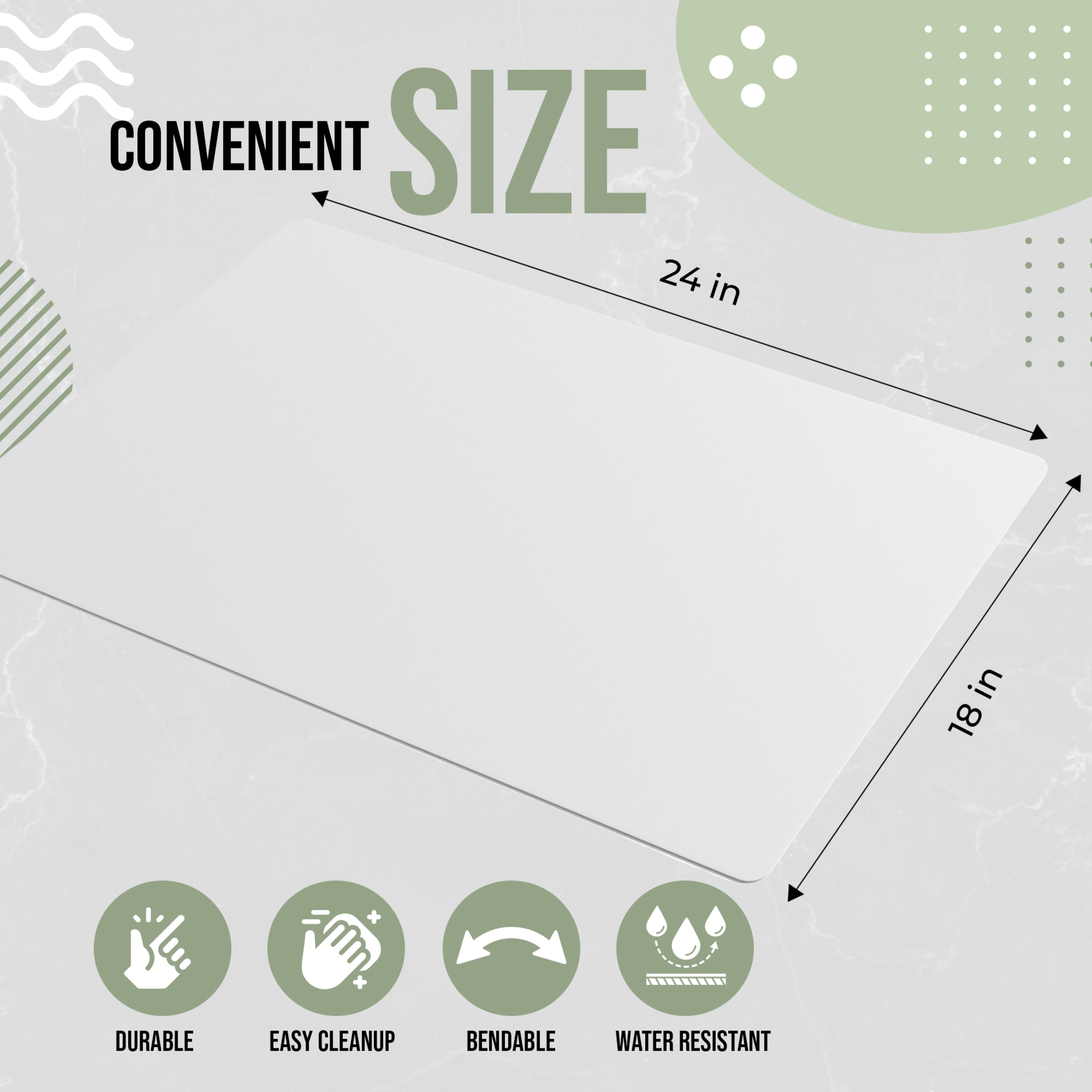 18" x 24" Disposable Cutting Sheet - 50 Ct.