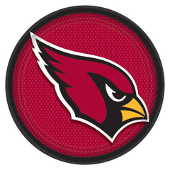 Arizona Cardinals 9" Round Paper Plates - NFL Party Supplies