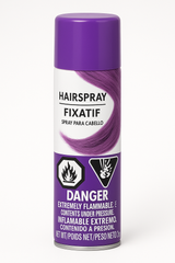 Vibrant Purple Hair Spray - 3 oz, Perfect for Team Spirit