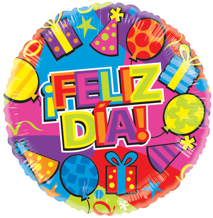 Feliz Dia Festivo Gb Balloon