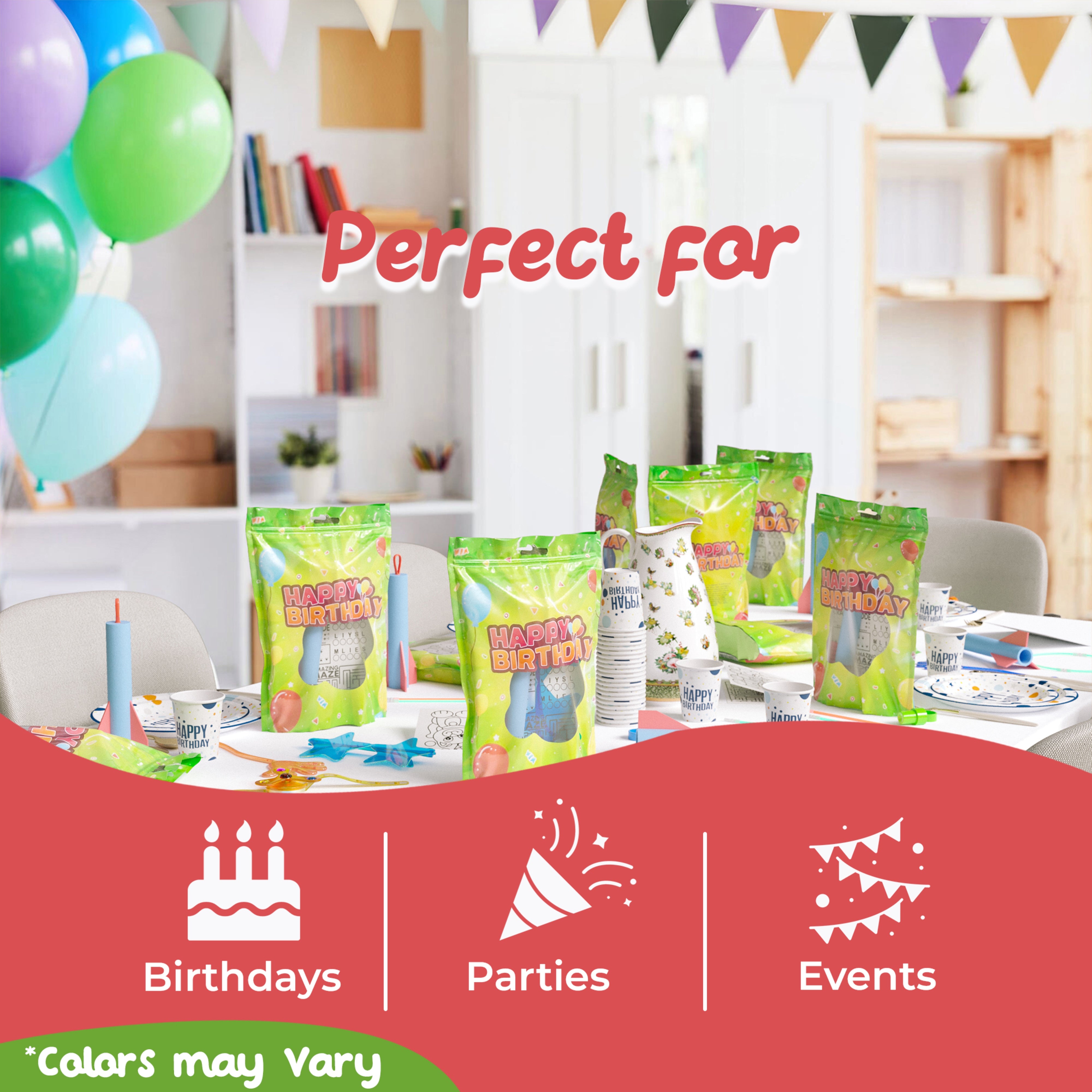 10 Pack of 8 Piece Premium Goody Bag
