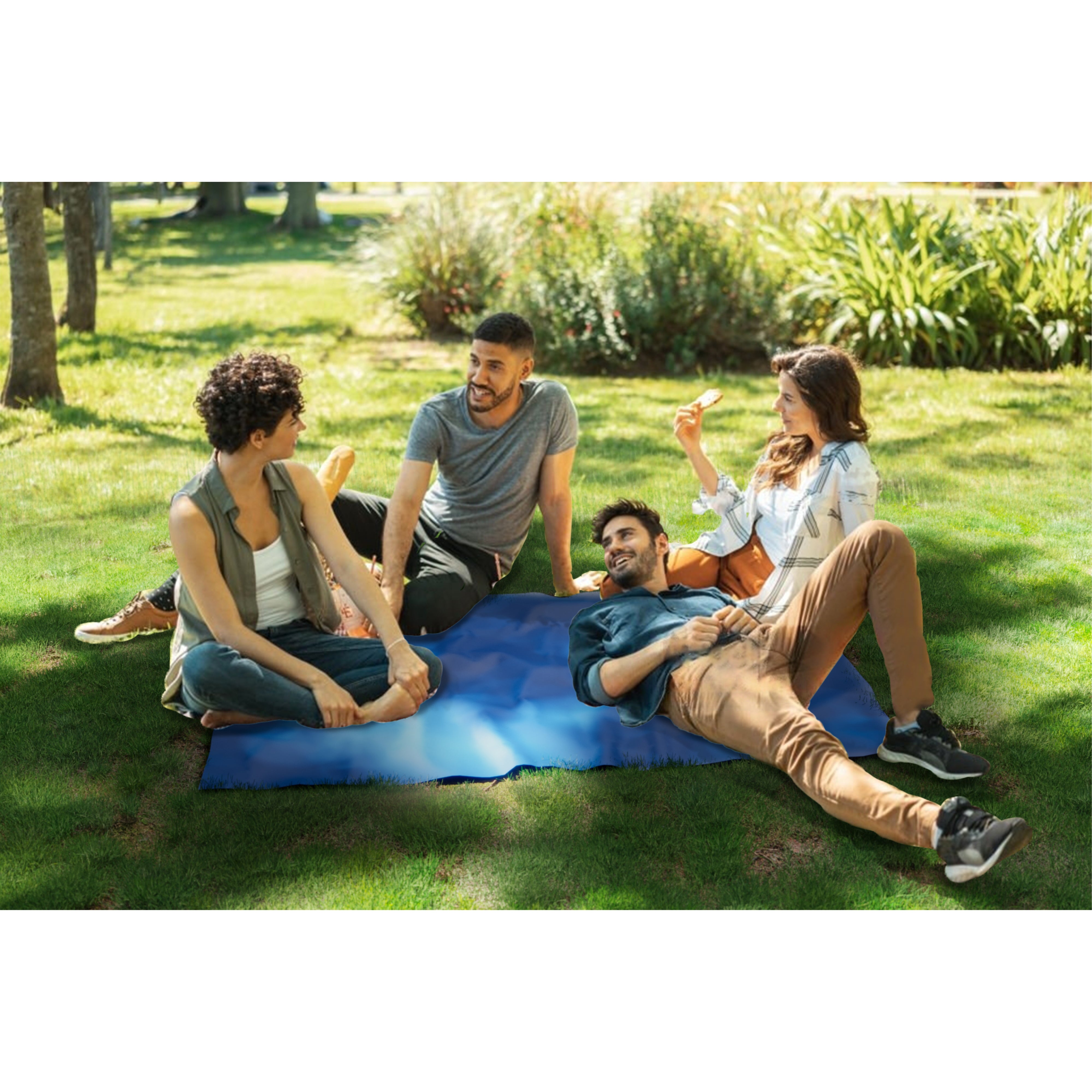 40 In. X 600 Ft. Premium Dark Blue Table Roll