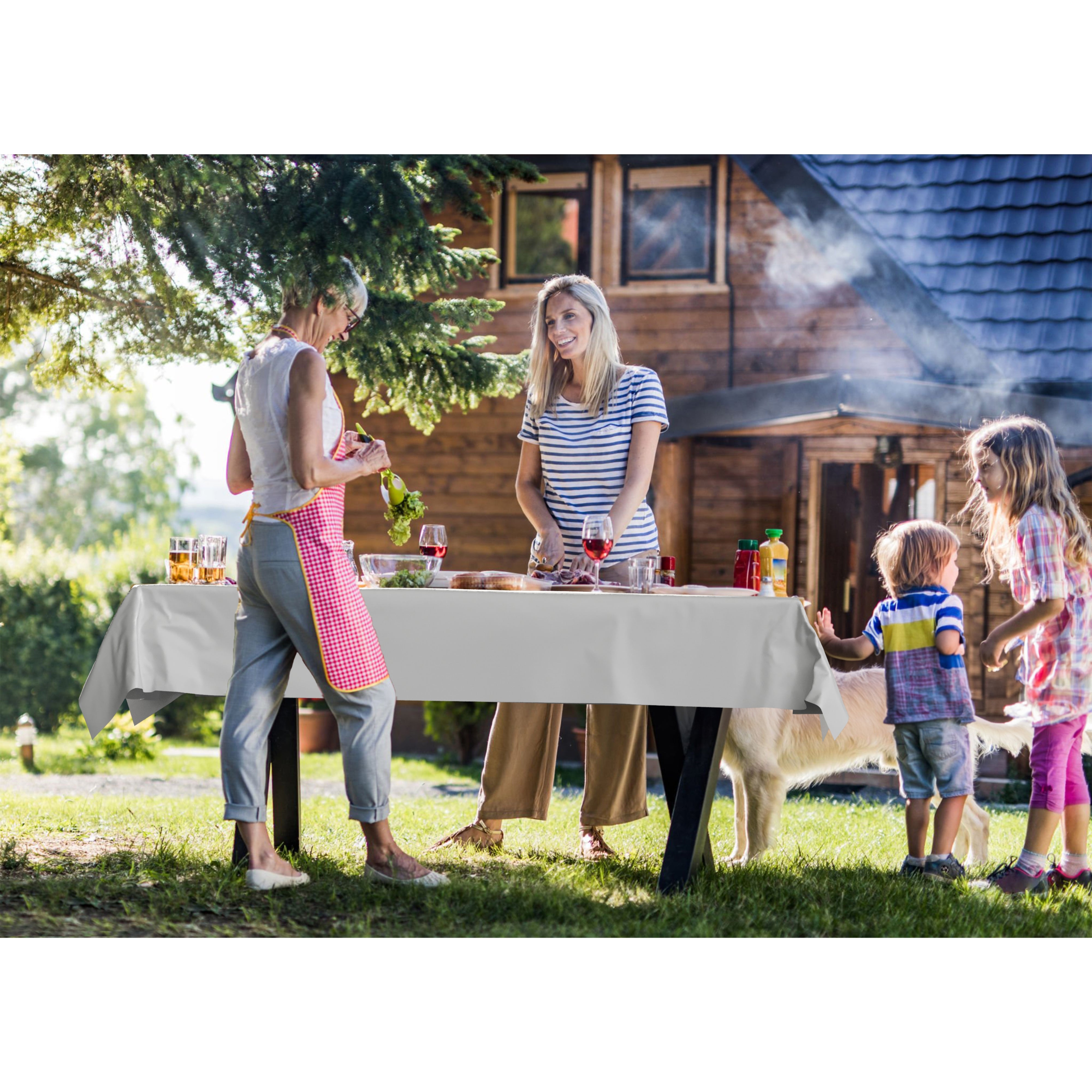 40 In. X 600 Ft. Premium White Table Roll