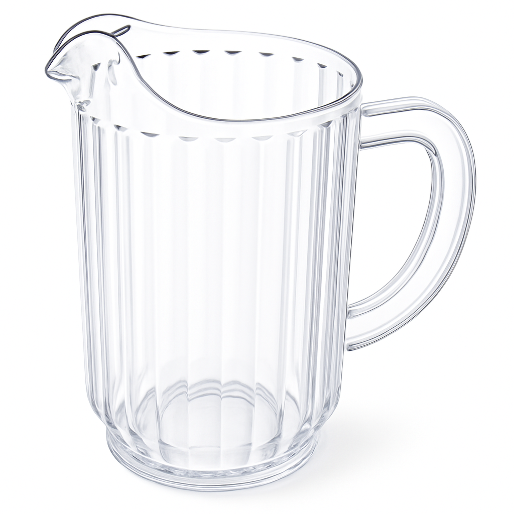 Clear 64 oz Plastic Pitcher for Parties