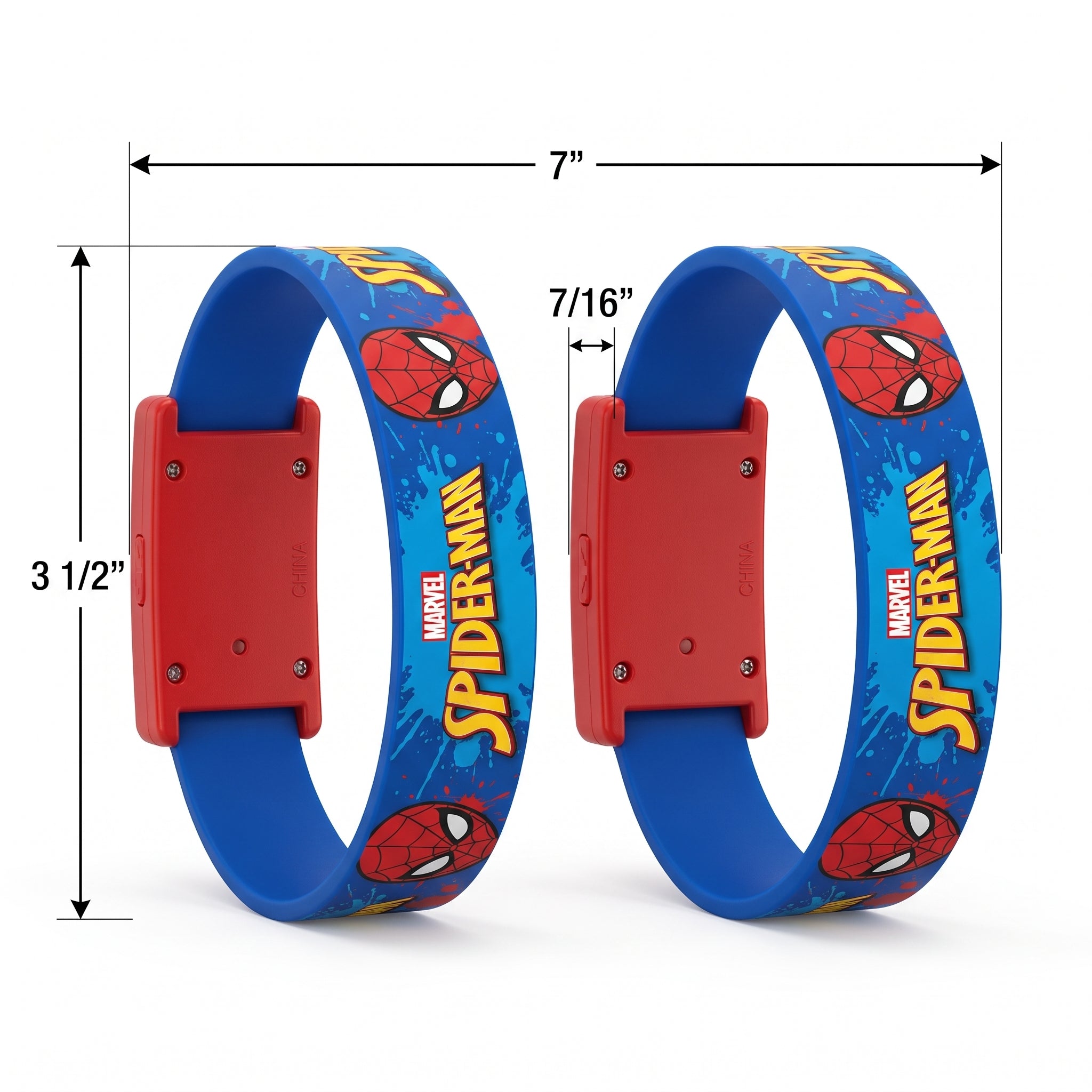 Marvel Spider-Man Light-Up Bracelets - 4 Pack