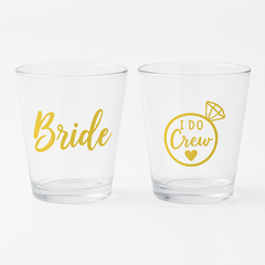 Bride & I Do Crew Shot Glasses - 5 Pack